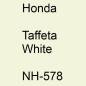 Preview: Honda, Taffeta White, NH-578.